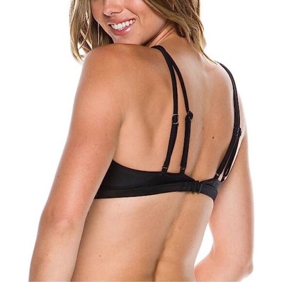 RVCA Black Bikini Top - Picture 2 of 4